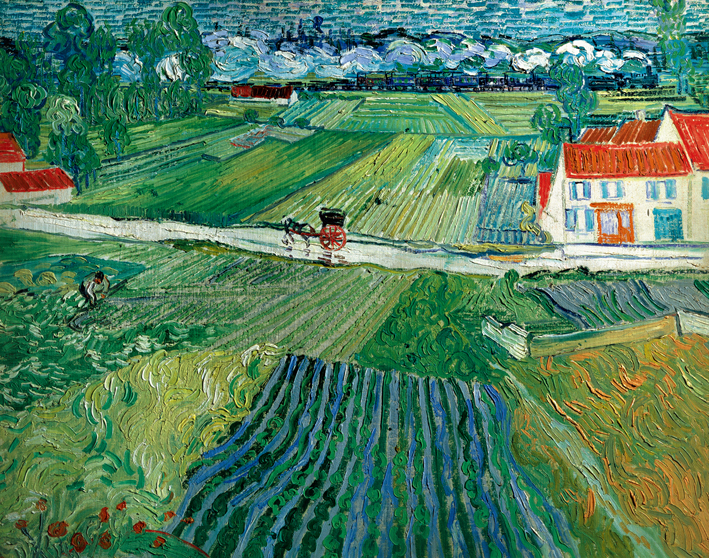  文森特·威廉·梵高  Vincent Willen Van Gogh —— 麦田风景